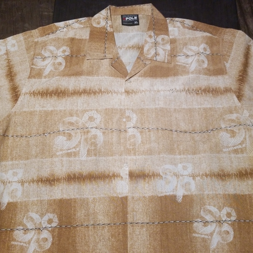 South Pole- Authentic Collection Button Up